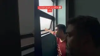 Install openable windows with full satisfaction 📞 0305-5433765 #OpenableWindow #AluminiumWindows