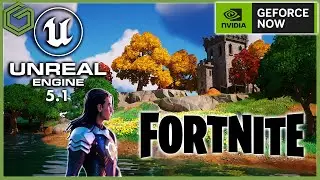 FORTNITE Unreal Engine 5.1 Epic Settings on the GeForce NOW RTX 3080 Tier