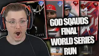 GOD SQUADS FINAL WORLD SERIES RUN | MLB THE SHOW 20 DIAMOND DYNASTY
