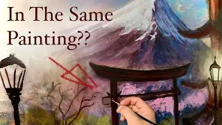 Oil vs Acrylic Painting: Why I use BOTH - How to Combine Them for Stunning Results!