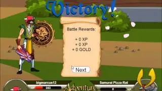 Adventure quest 2012 BURP War: Rise of the Samurats full quest