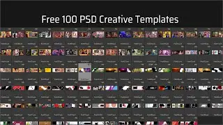 Download 100 Free Psd Creative Templates | Photoshop PSD Files