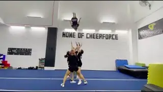 JCA International Cheer Festival All Female Small Group Mixed - CheerForce Team BlueBlack