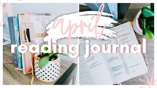 April 2020 Reading Bullet Journal Set Up [quarantine routine, wrap up spreads + more]