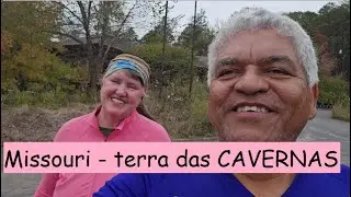 ENTRAMOS NUMA GRANDE E ASSUSTADORA CAVERNA EM MISSOURI ANTES DE SEGUIR RUMO SUL AMERICANO