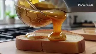 Gold coin cheese sprit on bread