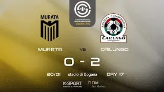 Campionato Sammarinese 2025-26, 17. giornata | HL Murata - Cailungo 0-2