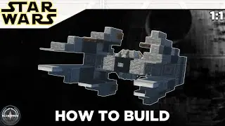 Перехватчик TIE | Обучающее видео по Minecraft Star Wars