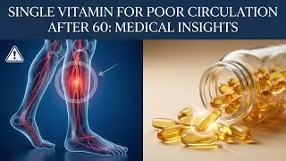 Only ONE Vitamin Restores Leg Circulation After 60 NOT magnesium   Senior Health Tips