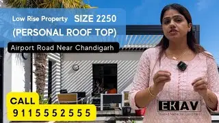 3 Bhk  - 2250 Sq ft Roof Unit Available ,  near Chandigarh #chandigarhproperty #zirakpur #mohali