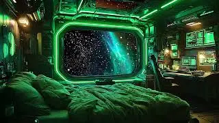 Floating in the Cosmic Void 🌠 Hypnotic Spacecraft Sounds for Sleep, Meditation & Inner Peace