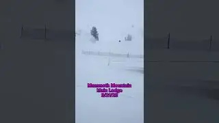 Mammoth Mountain March 2023 everything is completely buried in snow 😵&zwj;💫