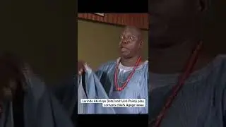 Larinde Akinleye (late) and  Lere Paimo ( Ẹ̀d&aacute;) play corrupt chiefs in Agogo eewo (2004) #shorts