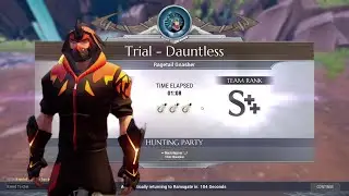 (1:08) CHAIN BLADE TEMPEST SOLO DAUNTLESS TRIALS RAGETAIL GNASHER