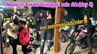 Stuck in between two trucks😳 eklai Guwahati pugey😭 @riderpunam