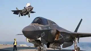 UK and US F-35 jets take off from HMS Queen Elizabeth together for first time
