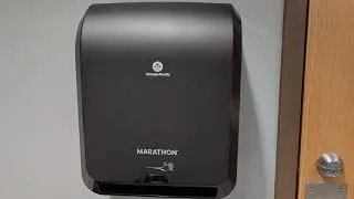 How To Replace Georgia Pacific Marathon Paper Towels In Automated Touchless Dispenser