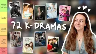 tier ranking every k-drama i&rsquo;ve ever watched