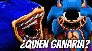 ¿QUE PASARIA SI SHIN SONIC Y SONIC EYX PELEARAN?