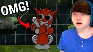 RIP RADDY?! The CURSE of SPRUNKI TOILET EATER! (Cartoon Animation) @GameToonsOfficial REACTION!
