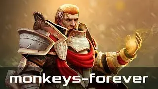 monkeys-forever &mdash; Omniknight, Offlane (Feb 22, 2018) | Dota 2 patch 7.09 gameplay