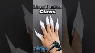 Paper Claws || Claws Origami || Black Panther Claws #viral #tranding #GURUSINGH0615