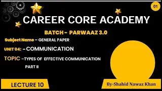 UNIT 04 || LECURE 10 ||EFFECTIVE  CLASSROOM COMMUNICATION #ugcnetjrf2024 #exam