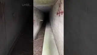 Abandoned Tunnel In Switzerland😳 Next Urbex?💪🏼 #urbex#abandoned#tunnel#switzerland#creepy#shorts