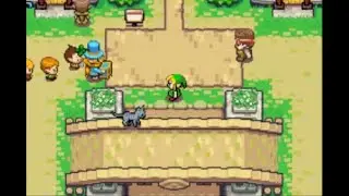 The Minish Cap (GBA) - The Kinstone Bag is gifted to Link