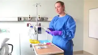 Chemo Biotherapy Infusion Set up