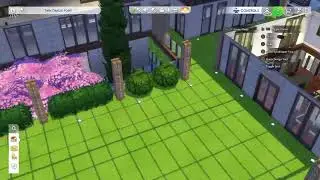 Multi-Family Home Compound w/ Rooftop Garden Tour (The Sims 4 PS4)