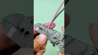 Electrician's Wire Cutting Tool #wirecutter #wirecutting #electrician #tool #shorts