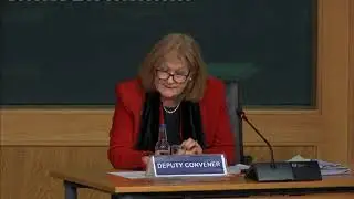 Peter Murrell giving evidence _ Committee on the Scottish Govern. Handling of Harassment Complaints