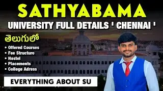 Sathyabama University Full Details | Chennai | Offered Courses | Fee Details Placements | YoursMedia