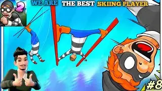 WE ARE THE BEST SKIING | ROBBERY BOB 2 #8 | HOP MANIA SLOW
