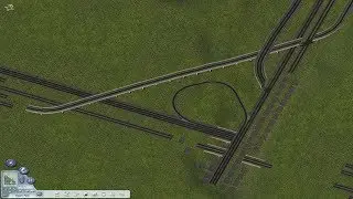 SimCity 4: Building a 4-way interchange - part 1 of 3