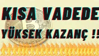 KISA VADEDE Y&Uuml;KSEK KAZAN&Ccedil; !! | &Ouml;N SATIŞLARLA ZENGİN OL | 50X - 250 X KAZAN !| İcodrop | Altcoin| Btc