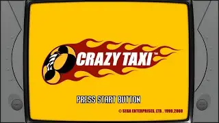 CRAZY TAXI Dreamcast [2000] PC Perfect Emulation Original Graphics