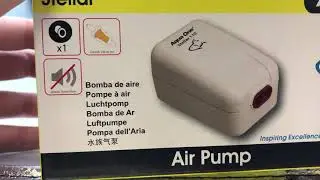 Aqua One Stellar 110 Air Pump 110LH | Online Pet Supplies | Petco Direct