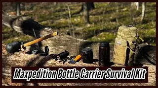 Maxpedition Bottle Carrier Survival Kit