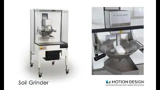 Soil Sample Grinding Machine by Motion Design