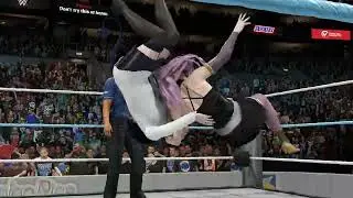 WWE 2K25 Hololive Championship Match Choco vs. Cali(c)