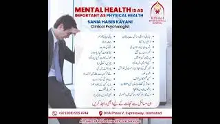 Clinical Psychologist - Sania Habib Kayani
