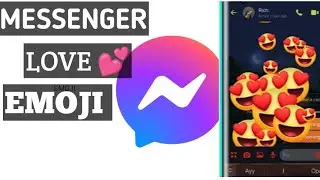 Facebook messenger love 💕 emoji chat with dear once # Roverson Debbarma 2022