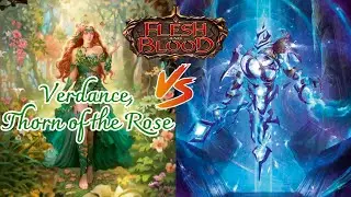 【Flesh & Blood TCG】 Verdance, Thorn of the Rose Vs. Oscillio, Constella Intelligence