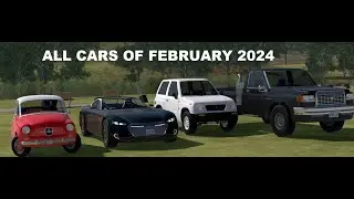 ALL CARS OF FEBRUARY 2024 (Automation)