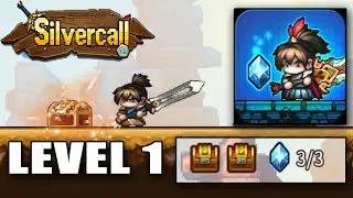 Silvercall Level 1 Gameplay Walkthrough | All Crystal & Chest Locations