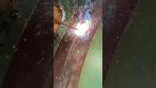 3/16&rdquo; 7010 pipeliner rod downhill cap arc shot!