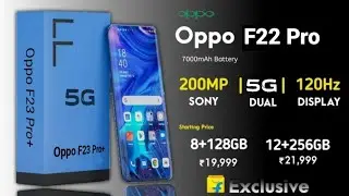 Oppo F22 Pro - 200MPCamera, 6000mAh Battery, 12GB Ram, 256GB, 5G, Ultra HD, Hand's On Get A Website