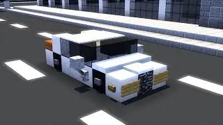 Minecraft BMW 3 Series Luxury Car Tutorial